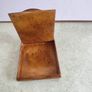 Vintage Antique  circa 1900 Birdseye Maple Burl Wood  Cigarette  Box Soviet Union Image 2