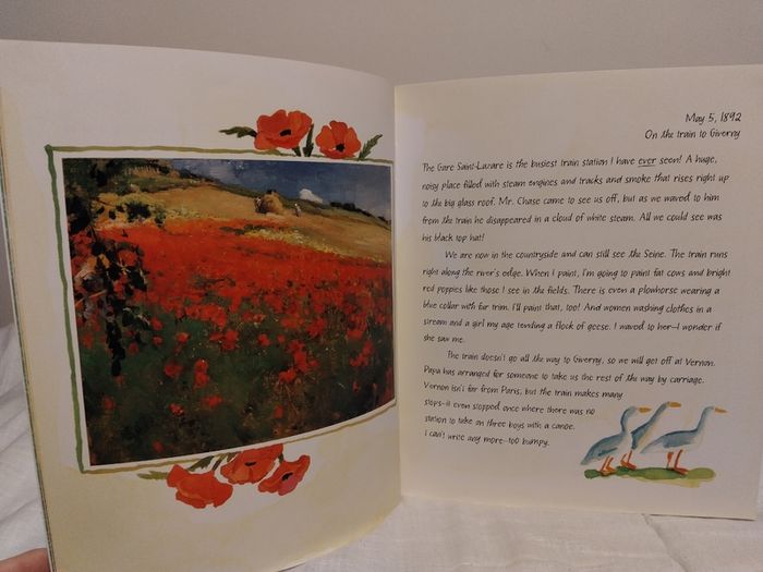 Charlotte in Giverny  by Joan MacPhail Knight