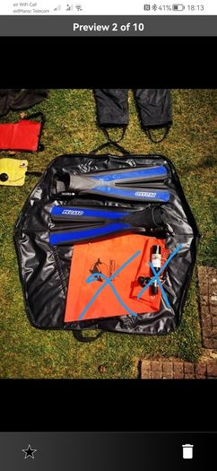 DUI drysuit for sale + Lifting bags
