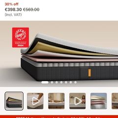 Emma Sleep mattress Single