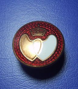 National Blood Transfusion Service (NBTS) - blood donor's award badge for 10 donations (1950's)