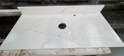 Ethereal glow basin vanity 100mm hole & 30mm tap hole.