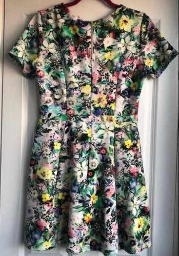 Warehouse floral dress - sz 12