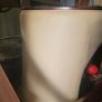 4 real leather chairs (beige) Image 5