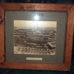 Vintage Framed Guinness Brewery Print Lower Level