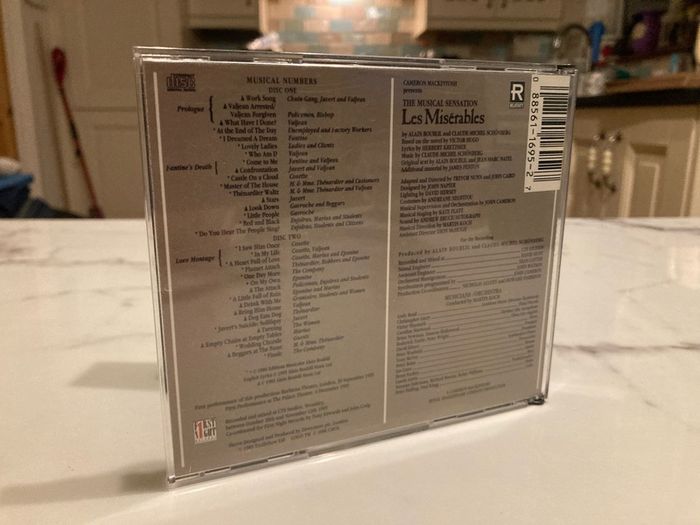 Les Miserables The Musical Double Cd
