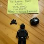 Lego minifigure Tie Bomber Pilot sw0457 - 2013 Image 3