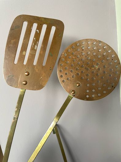 Copper/brass cooking utensils