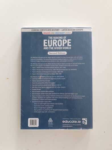 The making of Europe and the wider world second edition