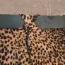 Animal print Ruched bum leggings with belt loops, size 10 Image 7