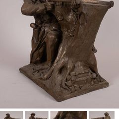 Flying Column' sculpture by Steve Finney
