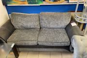 Three seater sofa and armchair