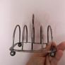 J.B. Chatterley & Sons silver plated toast rack Image 2
