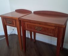 Pair of bedside lockers