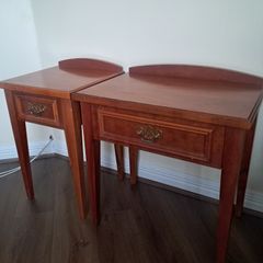 Pair of bedside lockers