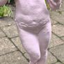 Antique Heavy Cast Iron Garden Statue Image 5