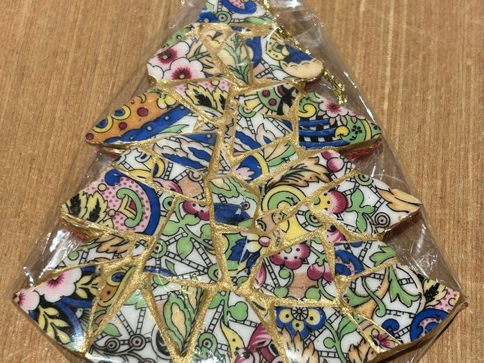 Beautiful Handcrafted China Mosaic Christmas Decorations