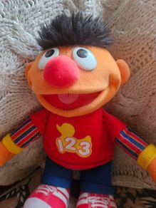 Sesame Street talking Ernie, soft toy. 123 little duckies.