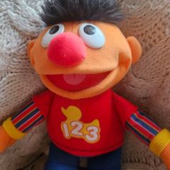 Sesame Street talking Ernie, soft toy. 123 little duckies.