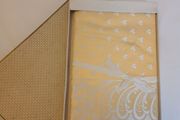 Vintage Raylon and Damask Table Cloth