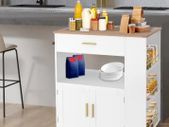 Kitchen Trolley Cabinet on Wheels
