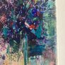 Framed Original Painting Contemporary Art Floral Art   Irish Art Gift Image 3