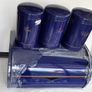 New vintage retro bread bin and 3 new cannisters from  80's in wrapping Image 2