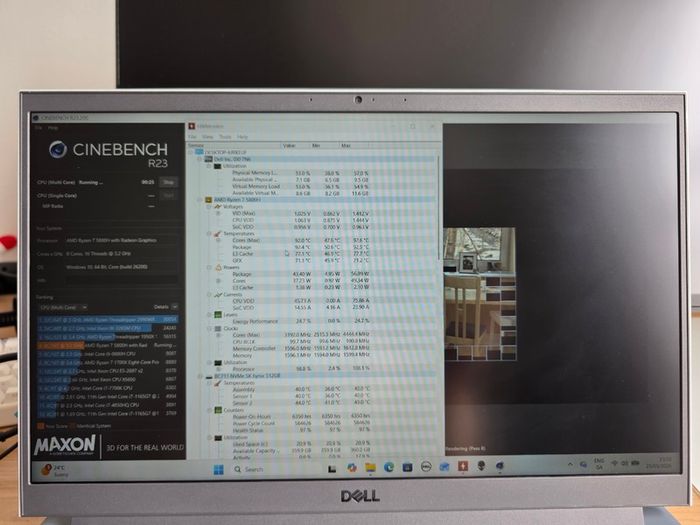 Dell G15 5515 Gaming Laptop - Ryzen 7 5800H, RTX 3060 130W, 16GB RAM, 512GB SSD, 120Hz Display