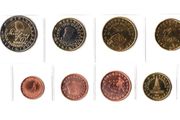2007 Slovenia (Slonevij) Complete uncirculated coin set in protective plastic holder