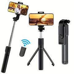 Selfie Stick Tripod with Wireless remote