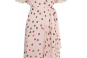New Without Tags Karen Millen Royal Ascot Polka Dot Midi Dress RRP 270