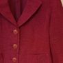 KALIKO Fuchsia Pure Linen Blazer S14 Image 4