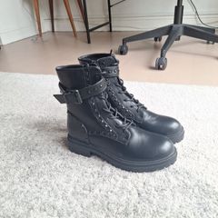 Black ankle boots bnwt
