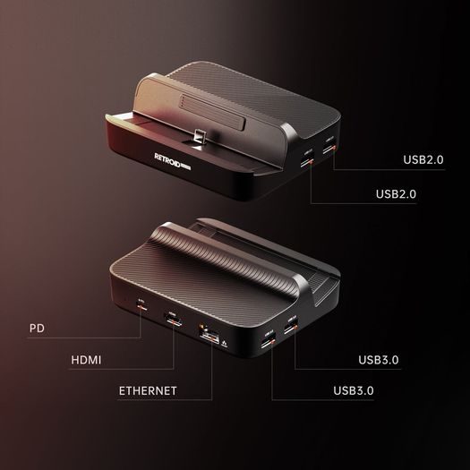 Retroid Official Dock 7in1 USB C Dock
