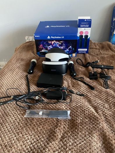 Complete Ps4 Vr Bundle - Everything Included