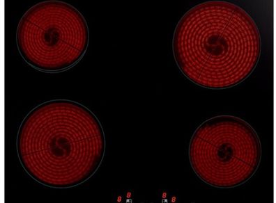 Lamona 60cm Black Electric Ceramic Hob Ex-Display