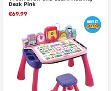 Vtech pink desk