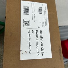 Installation kit solar panel battery