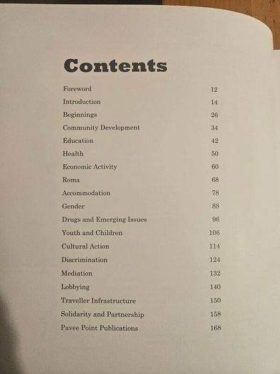 30 Years Of Pavee Point. Photos By Derek Speirs. Edited Written And Compiled By Ronnie Fay And Caoimhe Mccabe. First Edition Large Volume Paperback In Good Condition.  See Photos For Same.