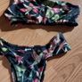 Brazilian Tropical Floral Asymmetric One-Shoulder Bikini Set Image 3