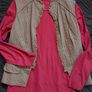Pink Top +New Look Vest. Size 10 Image 3