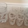 Cerve Glass Covetro Gold Wheat Set Made in Italy c1950s Image 2