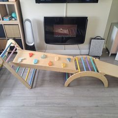 kids obstacle course wooden