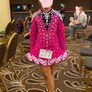 Beautiful Irish dancing dress keltic storm Image 10