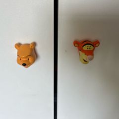 Winnie and Tiger door knobs