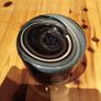 Unusual black / grey vase - stamped V W Image 6