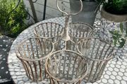 Vintage Hanging Candle Holders /