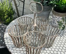 Vintage Hanging Candle Holders /