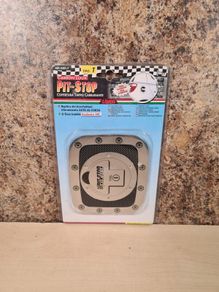 Pit Stop Carbon Look Fuel Tank Cover Car Accessories