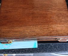 Antique wooden box